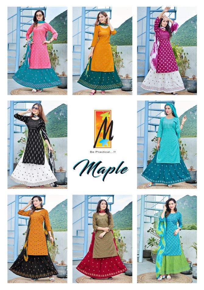 Maple By Master Designer Readymade Suits Catalog
